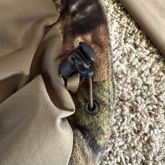 Cabelas 4Most Windshear Fleece Hybrid Hunting Jacket 2XL Mossy Oak Primaloft - Picture 6 of 10